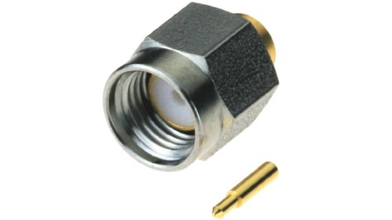 EZ Form Cable - SMB Connector - Straight Plug to .078 Cable-Crimp