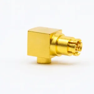 SMPM Jack to .086 Cable, Right-Angle. Non-magnetic