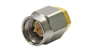 SMA Connector - Straight Plug to .086 Cable-Solder - Non-Magnetic, Retractable Nut
