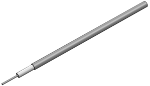 .047 Coaxial Cable - 50 Ω Semi-Rigid Aluminum - Low-Loss, Non-Magnetic
