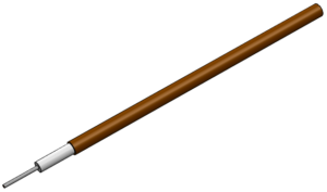 .047 Coaxial Cable - 50 Ω Semi-Rigid Copper - Non-Magnetic