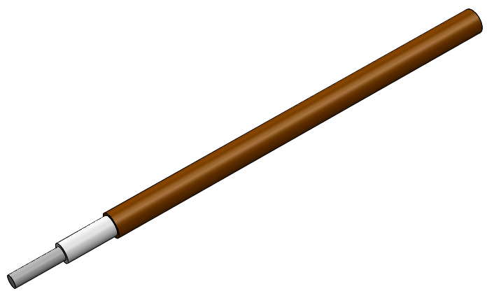 062 Coaxial Cable - 18 Ω Semi-Rigid Copper - Special Impedance